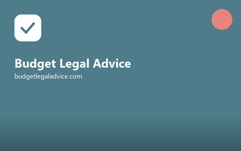 Budget Legal Advice