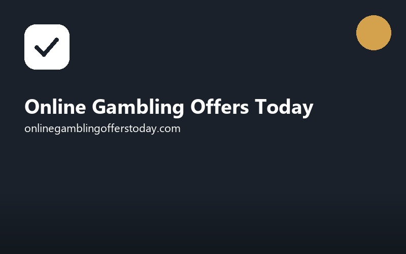 Online Gambling Offers Today