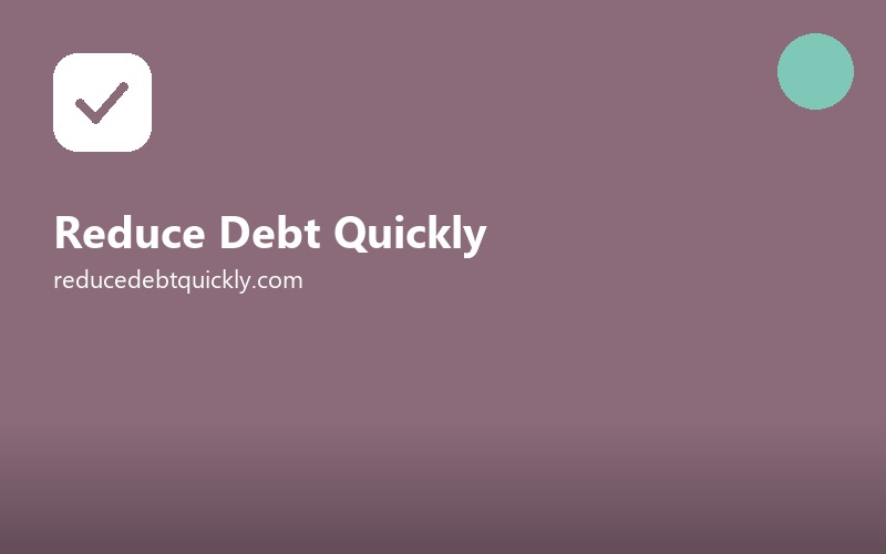 Reduce Debt Quickly